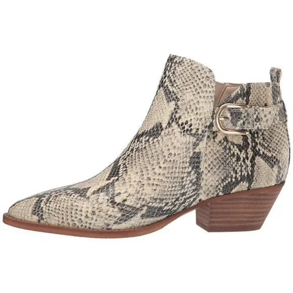 NEW Sam Edelman Neena Beach Multi Pacific Snake Leather Womens Size 7.5M… - Picture 3 of 7